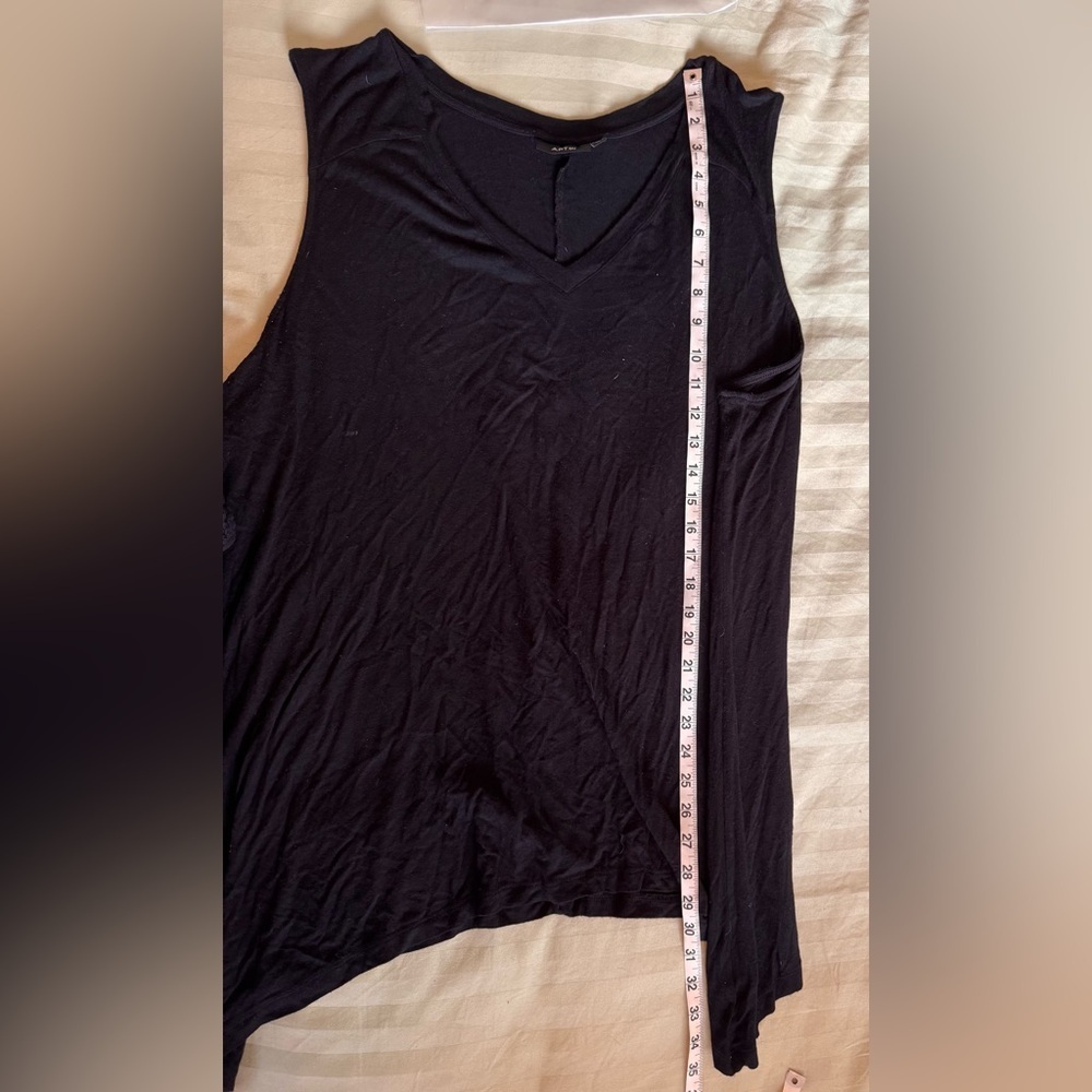 Apt. 9 Black Sleeveless Long Swing Tank Size 2X - Picture 5 of 8